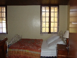 Chambre prairie avec 2 lits
